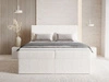 Boxspringbett mit Bettkasten 180X200 Brisa Creme