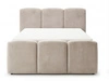 Boxspringbett mit Bettkasten 160x200 Campi Beige