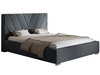 Polsterbett mit Bettkasten und Lattenrost 140x200 Tivoli Dunkelgrau