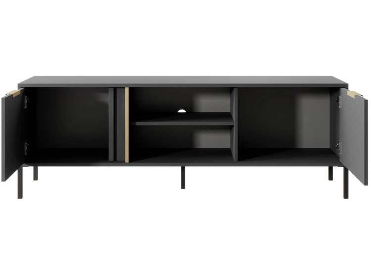 TV-Lowboard mit Türen Drino Anthrazit