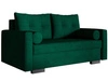 Schlafsofa mit Bettfunktion und Bettkasten Pori Grün