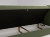 Boxspringbett mit Bettkasten 120x200 Osteno Grün