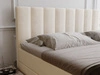 Boxspringbett mit Bettkasten 140x200 Mocca Beige