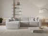 Ecksofa L-Form Links Arizona Grau