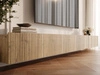 TV-Lowboard mit Türen 300 cm Kioto Artisan Eiche