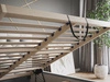 Polsterbett mit Bettkasten und Lattenrost 140x200 Selva Beige