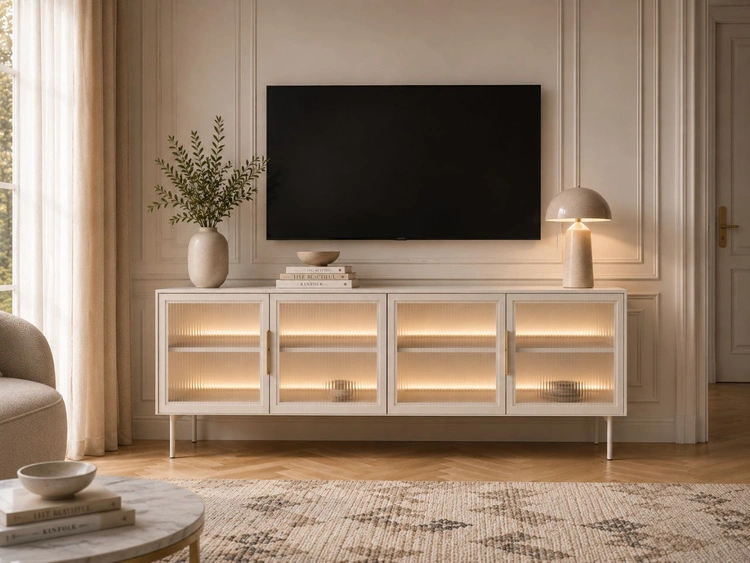 Wohnzimmer-Set Lumina Kaschmir