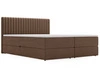 Boxspringbett mit Bettkasten 140x200 Marbella Braun
