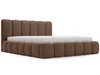 Polsterbett Ohne Bettkasten mit Lattenrost 120x200 Cloud Braun