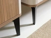 TV-Schrank mit Seitenschränken, 180 cm, Arelis Kaschmir, Royal Nussbaum