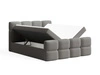 Boxspringbett mit Bettkasten 180x200 Rivon Grau