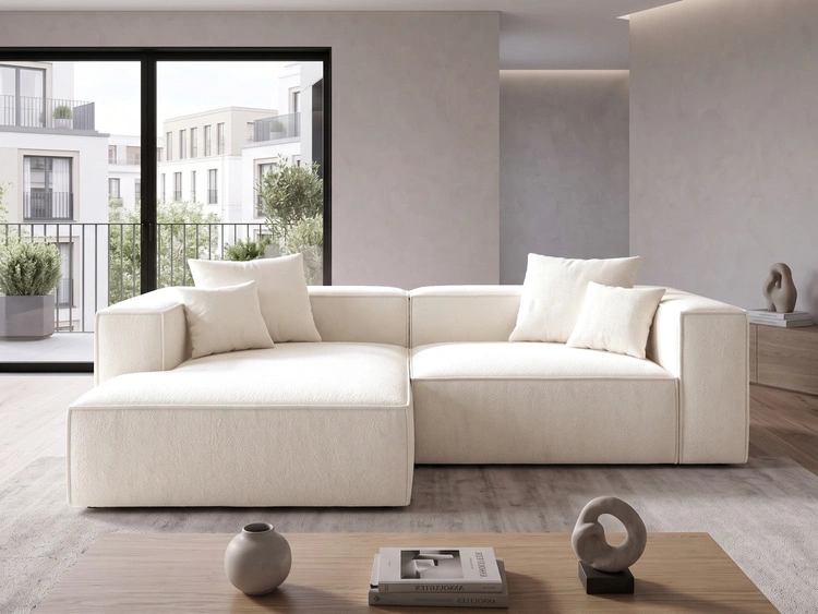 Ecksofa L Links Vellaro Creme