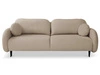 Schlafsofa mit Bettfunktion und Bettkasten Alta Braun