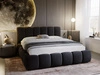 Polsterbett Ohne Bettkasten mit Lattenrost 200x200 Cloud Anthrazit