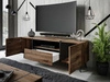 Wohnzimmer-Set im Loft-Stil auf Beinen Lunelie Eiche Flagstaff