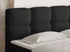 Boxspringbett mit Bettkasten 140x200 Rivon Schwarz