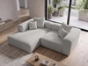 Ecksofa L Links Vellaro Grau