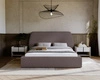 Polsterbett mit Lattenrost 140x200 Blossom - Braun