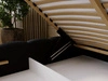 Polsterbett mit Stauraum und Lattenrost 180x200 Cloud Soft Schwarz