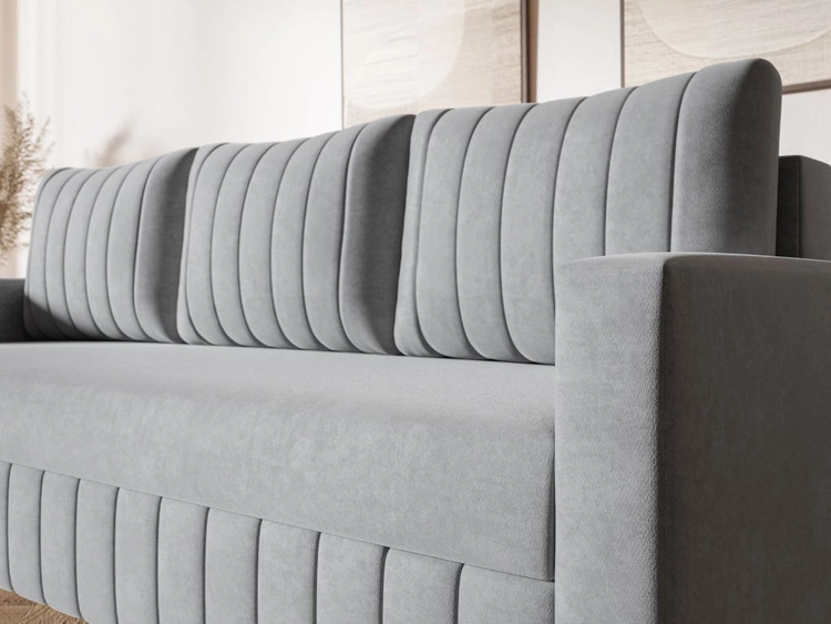 Schlafsofa mit Bettfunktion und Bettkasten Castelo Grau
