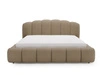 Polsterbett mit Stauraum und Lattenrost 140x200 Cloud Soft Braun