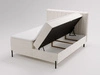 Boxspringbett mit Bettkasten 120x200 Primavera Creme