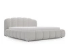 Polsterbett mit Stauraum und Lattenrost 180x200 Cloud Soft Grau