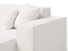 Ecksofa L-Form Rechts Arizona Creme