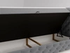 Boxspringbett mit Bettkasten 120x200 Canolo Grau