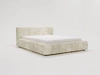 Polsterbett mit Bettkasten und Lattenrost 160x200 Ibiza Creme