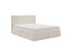 Boxspringbett mit Bettkasten 140x200 Canolo Creme