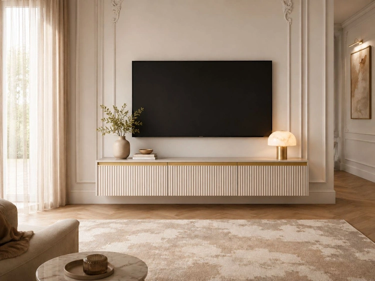 TV-Lowboard mit Türen Roland Beige