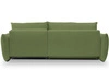 Ecksofa L-Form mit Schlaffunktion und Bettkasten Bene Grün