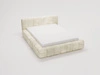 Polsterbett mit Bettkasten und Lattenrost 120x200 Ibiza Creme