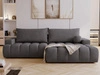 Ecksofa L-Form mit Schlaffunktion und Bettkasten Havi Rechts Graphit