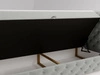 Boxspringbett mit Bettkasten 140x200 Canolo Hellgrau