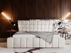 Polsterbett mit Bettkasten und Lattenrost 140x200 Paris Beige