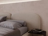 Polsterbett mit Bettkasten und Lattenrost 200x200 Palermo Beige