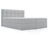Boxspringbett mit Bettkasten 160x200 Maison Grau