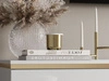 TV-Lowboard im Glamour-Stil mit LED-Beleuchtung Celle, Weiß Hochglanz