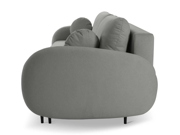 Schlafsofa mit Bettfunktion und Bettkasten Alta Grau