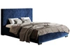 Polsterbett mit Bettkasten und Lattenrost 160x200 Toreto Dunkelblau