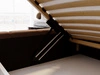 Polsterbett mit Bettkasten und Lattenrost 160x200 Mellow Braun