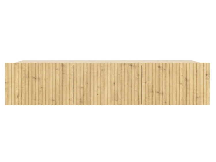 TV-Lowboard mit Türen 150 cm Kioto Artisan Eiche