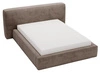 Polsterbett mit Bettkasten und Lattenrost 180x200 Monza Braun