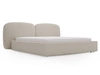 Polsterbett mit Bettkasten und Lattenrost 200x200 Palermo Beige