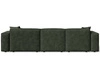 Ecksofa L-Form Rechts Arizona Grün