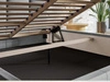 Polsterbett mit Bettkasten und Lattenrost 160x200 Malo Dunkelblau