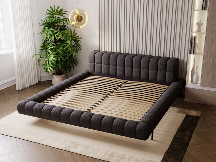 Polsterbett mit Lattenrost 160x200 Imagine Schwarz
