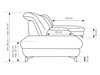 Ecksofa L-Form Links mit Schlaffunktion und Bettkasten Hannover Gelb